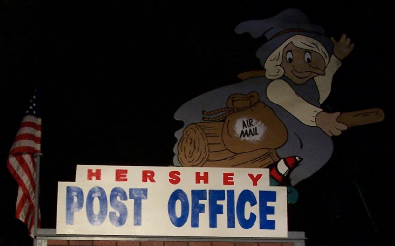 001Post Office Night 2 sign
